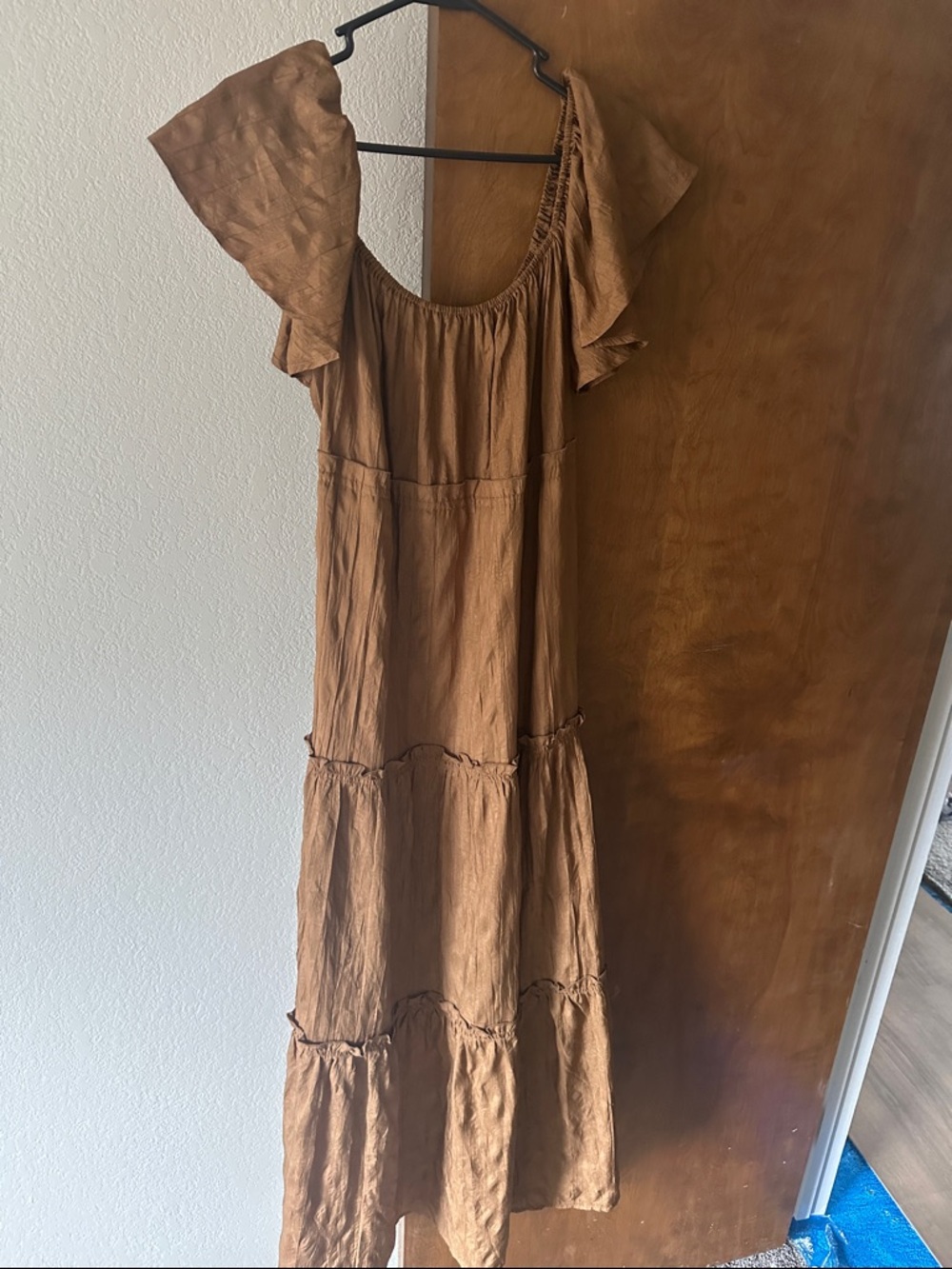 Pinch Brown Tiered Maxi Dress - Women